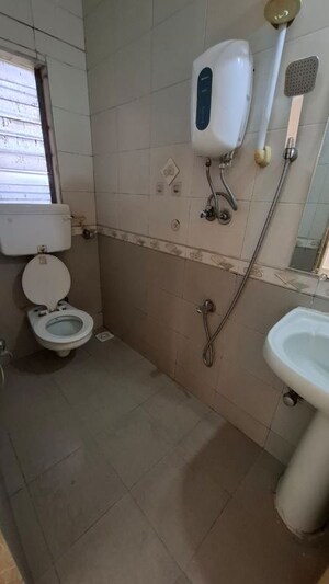 Bathroom in 2 BHK Apartment at AP Panchavati B, Powai – for Rent