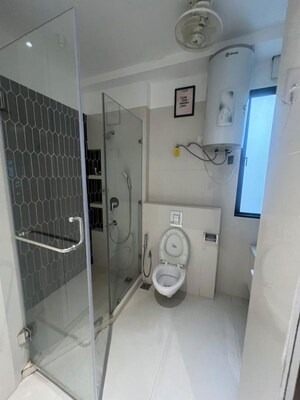 Bathroom in 4 BHK Builder Floor at Kailash Colony – for Rent