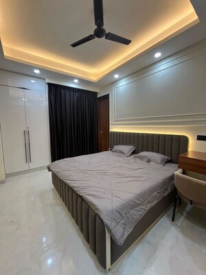 Bedroom in 1 BHK Builder Floor at Sector 52 – for Rent