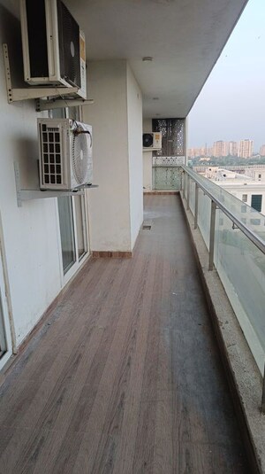 Balcony in 3 BHK Apartment at Omaxe Royal Residency Faridabad, Sector 79 – for Rent