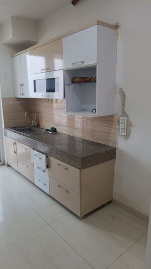 Kitchen in 3 BHK Apartment at Omaxe Royal Residency Faridabad, Sector 79 – for Rent