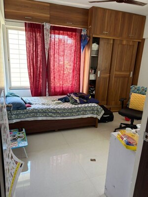 Bedroom in 2 BHK Apartment at Pratham Apartments Baner, Baner – for Rent
