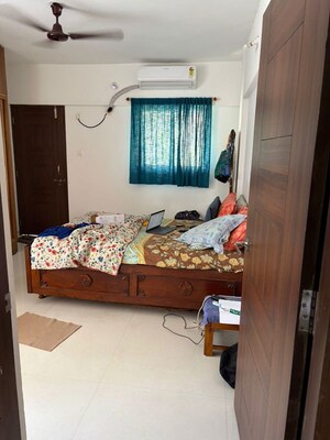 Bedroom in 2 BHK Apartment at Pratham Apartments Baner, Baner – for Rent