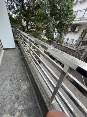 Balcony in 2 BHK Builder Floor at Vasant Kunj Enclave – for Sale