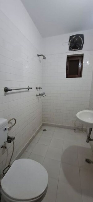 Bathroom in 3 BHK Builder Floor at Kalkaji – for Rent