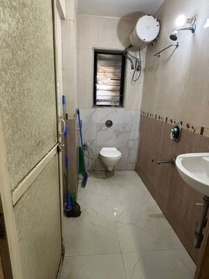 Bathroom in 1 BHK Apartment at Orchid Enclave Powai, Chandivali – for Rent