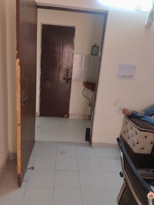 Bathroom in 1 BHK Builder Floor at UPAVP Brahmputra Enclave, Siddharth Vihar – for Rent