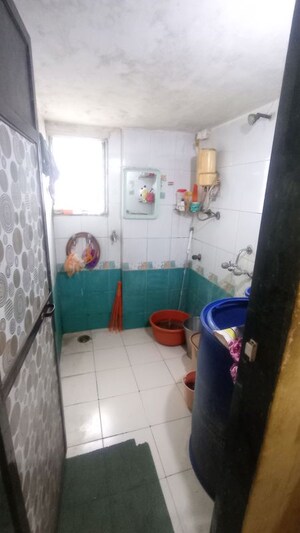 Bathroom in 1 BHK Apartment at Veena CHS Dombivli, Dombivli West – for Rent