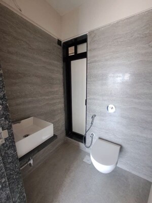 Bathroom in 2 BHK Apartment at Paradigm Antalya, Oshiwara – for Rent