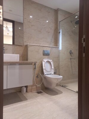 Bathroom in 4 BHK Apartment at Ambience Tivertone, Sector 50 – for Rent