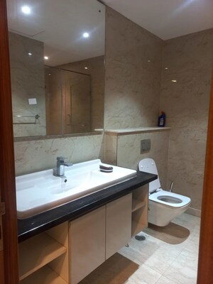 Kitchen in 4 BHK Apartment at Ambience Tivertone, Sector 50 – for Rent