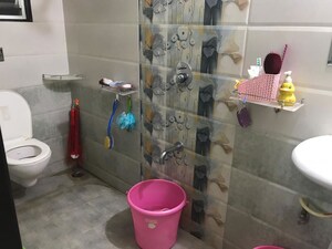 Bathroom in 3 BHK Apartment at MD Sky View, Baner – for Rent