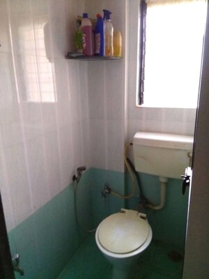Bathroom in 1 BHK Apartment at Pankaj Apartment Borivali, Borivali West – for Rent