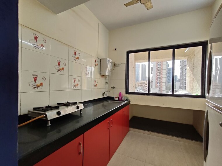 Kitchen, crystal-tower 2 Bedroom 850 Sq.Ft. Apartment In Parel Mumbai 10455733
