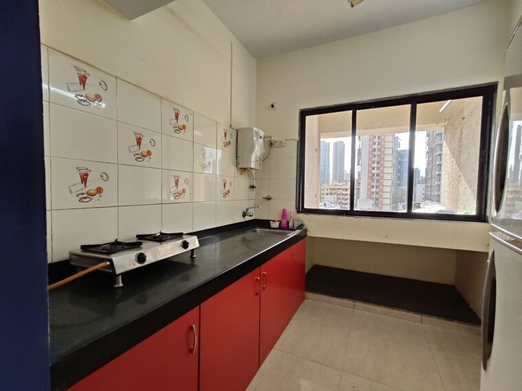 Kitchen, crystal-tower 2 Bedroom 850 Sq.Ft. Apartment In Parel Mumbai 10455733