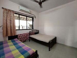 Living Room in 2 BHK Apartment at Crystal Tower, Parel – for Rent