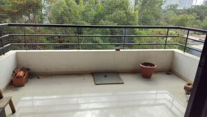 Balcony in 3 BHK Apartment at Arun Sane Orchid Towers, Baner – for Rent