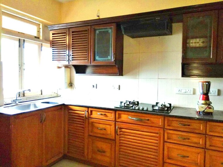 Kitchen, santa inez 4 Bedroom 2000 Sq.Ft. Apartment In Santa Inez Goa 10455744