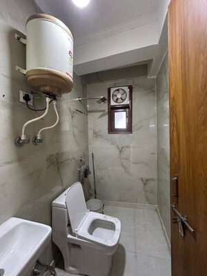 Bathroom in 3 BHK Builder Floor at Saket – for Rent