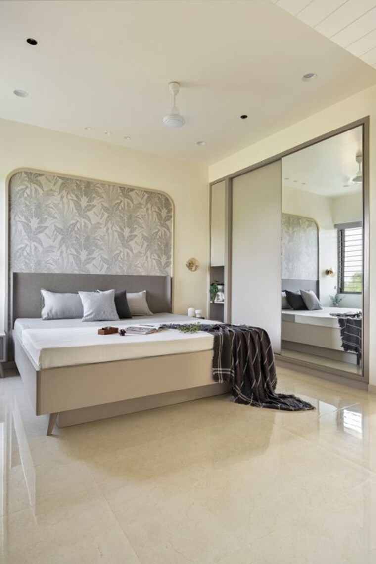 Bedroom, nisarg-33 4 Bedroom 903 Sq.Ft. Villa In Bill Vadodara 10455667