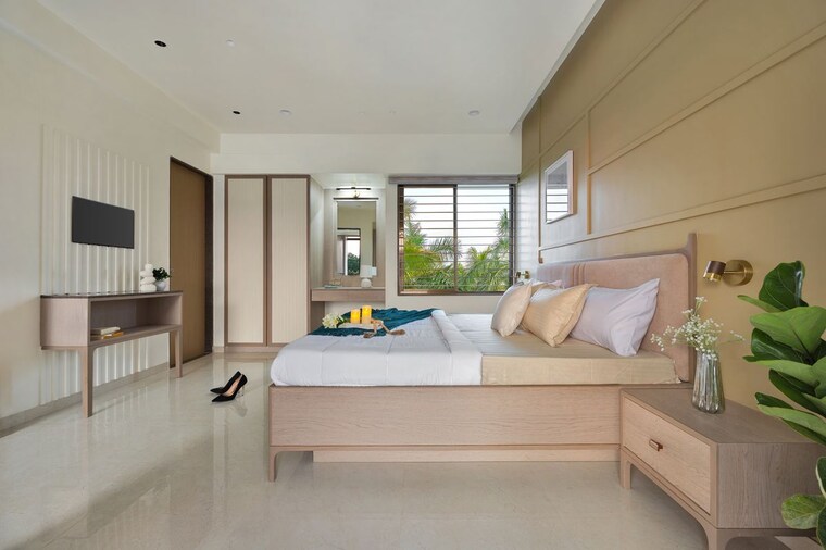 Bedroom, nisarg-33 4 Bedroom 903 Sq.Ft. Villa In Bill Vadodara 10455667