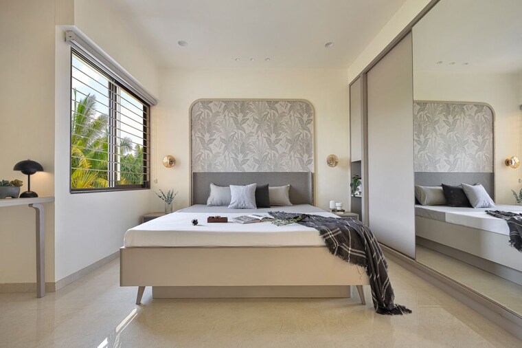 Bedroom, nisarg-33 4 Bedroom 903 Sq.Ft. Villa In Bill Vadodara 10455667