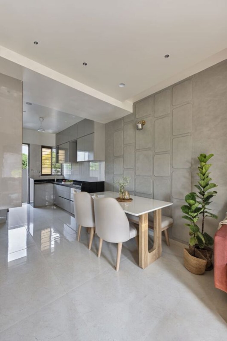 Kitchen, nisarg-33 4 Bedroom 903 Sq.Ft. Villa In Bill Vadodara 10455667