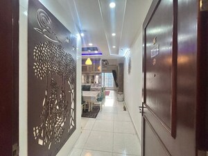 Building Lobby in 3 BHK Apartment at Prestige High Fields, Gachibowli – for Rent