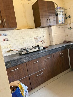 Kitchen in 3.5 BHK Apartment at Antriksh Golf View, Sector 78 – for Rent