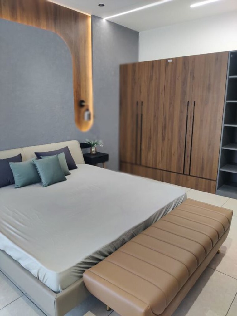 Bedroom, shivam-prakruti-harmony 4 Bedroom 924 Sq.Ft. Villa In Bill Vadodara 10455918