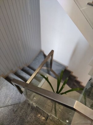 Staircase in 4 BHK Villa at Shivam Prakruti Harmony, Bill – for Sale