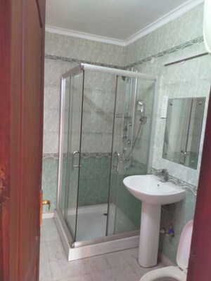 Bathroom in 5 BHK Apartment at Hamdam Apartment, Sector 18 Dwarka – for Rent