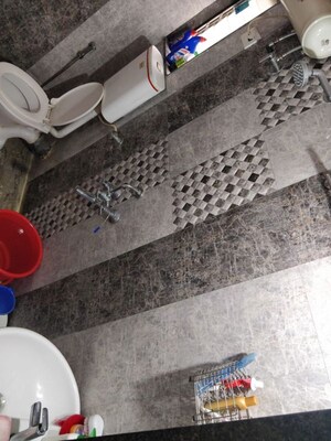 Washroom in 1 BHK Apartment at Jai Bhavani CHS Chembur, Chembur – for Rent