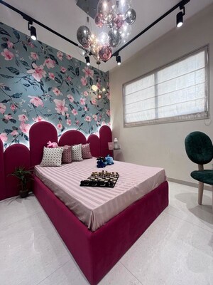 Bedroom in 1 BHK Apartment at Arihant Aaradhya, Bapgaon – for Sale