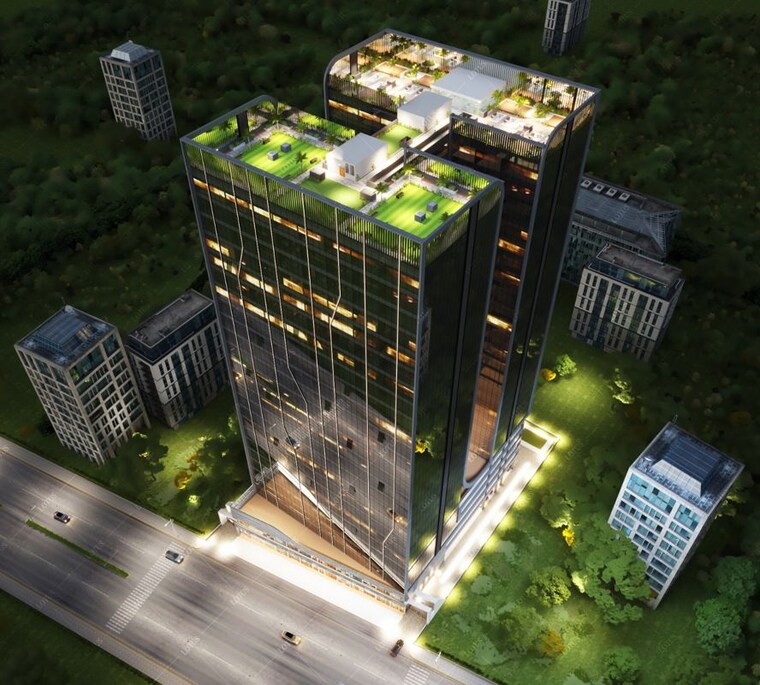 Exterior View, cidco-sector-14-kharghar-chs Commercial Office Space 2545 Sq.Ft. In Kharghar Sector 14 Navi Mumbai 10456001