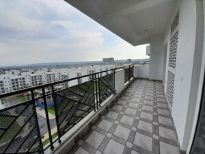 Balcony in 3 BHK Apartment at Central Park Flower Valley Aqua Front Towers, Sohna Sector 33 – for Sale