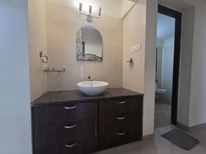 Bathroom in 3 BHK Apartment at Mahesh Nagar – for Rent