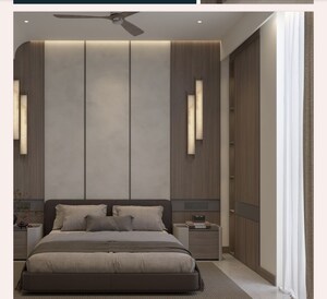Bedroom in 3 BHK Builder Floor at Emaar Amaris, Sector 62 – for Sale