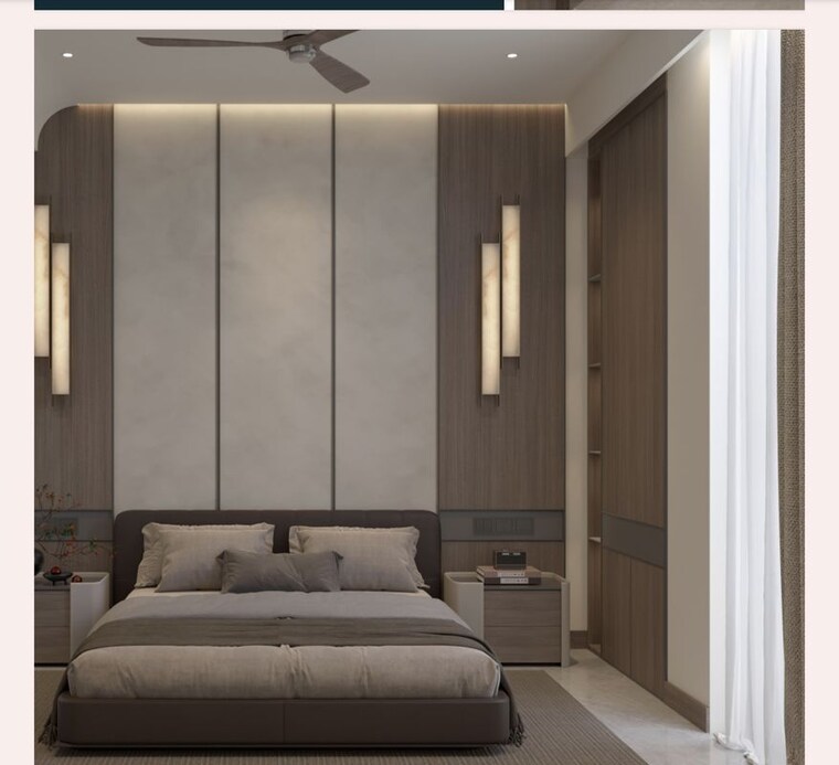 Bedroom, emaar-amaris 3 Bedroom 1403 Sq.Ft. Builder Floor In Sector 62 Gurgaon 10456049