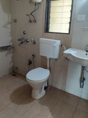 Bathroom in 2 BHK Apartment at HUBTOWN GARDENIA ROSEWOOD & REDWOOD CHS LTD, Mira Road – for Sale