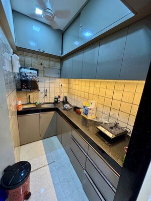 Kitchen in 3 BHK Apartment at Jyoti Sukriti, Goregaon East – for Rent
