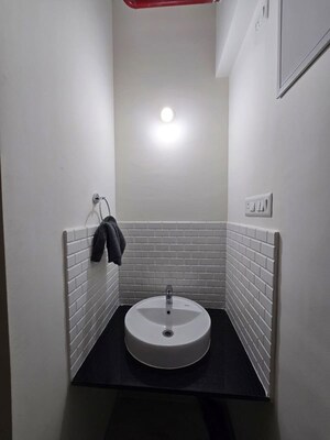 Bathroom in 2 BHK Apartment at Majestique Marbella Phase 1, Kharadi – for Rent