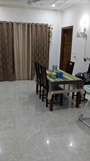 Dining area in 3 BHK Builder Floor at Aerocity – for Rent