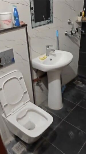Bathroom in 3 BHK Builder Floor at Aerocity – for Rent