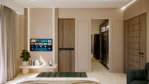Bedroom in 3 BHK Builder Floor at Sushant Lok I – for Sale