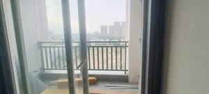 Balcony in 3 BHK Apartment at Vijay RV Sai Vanamali, Miyapur – for Rent