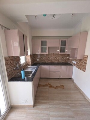 Kitchen in 2.5 BHK Apartment at Amrapali Terrace Homes, Tech Zone 4 Greater Noida – for Rent