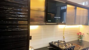Living Room in 2 BHK Apartment at Dynamix Divum, Malad East – for Rent