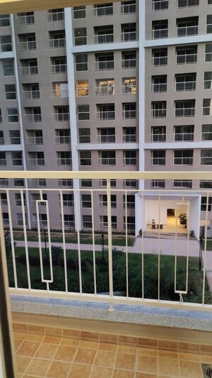Balcony in 2 BHK Apartment at Sobha Dream Gardens, Thanisandra Main Road – for Rent