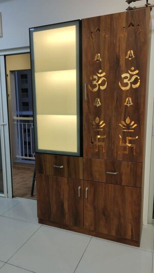 Living Room in 2 BHK Apartment at Sobha Dream Gardens, Thanisandra Main Road – for Rent